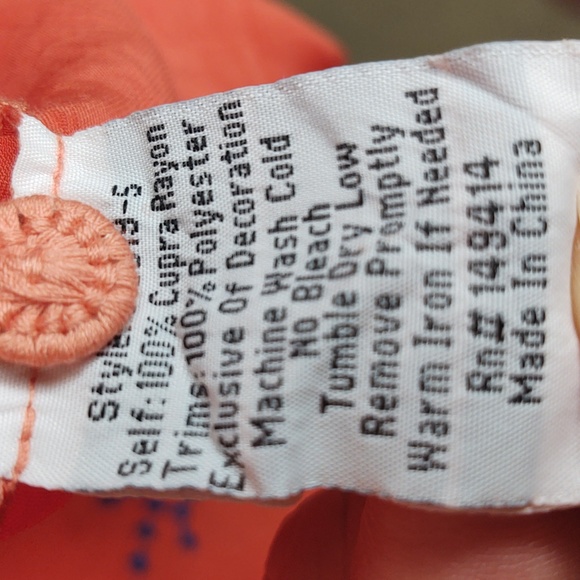 Johnny Was🪸Muna Blouse in Sunrise 🌅, size Large 🆕 - Picture 13 of 14